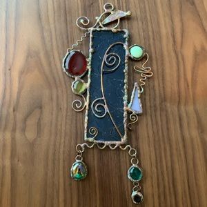 Stained glass window decoration